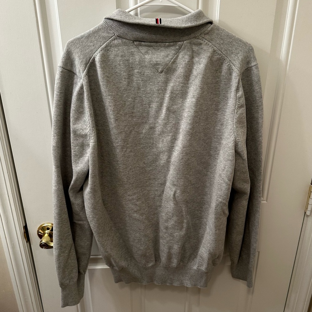 Vintage 💎 Y2K Tommy Hilfiger quarter zip sweater - Picture 4 of 5